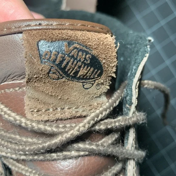 Men’s Vans Off The Wall, leather high top, size 11 - Picture 9 of 13
